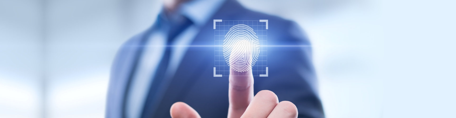 Fingerprint scan provides security access